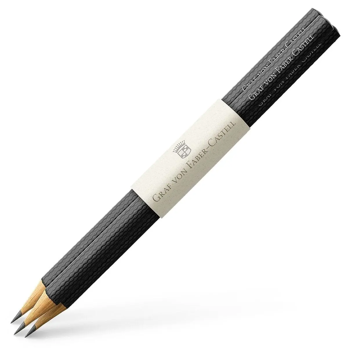 Graf Von Faber-Castell, Bleistift Guilloche, 3X, Schwarz 1