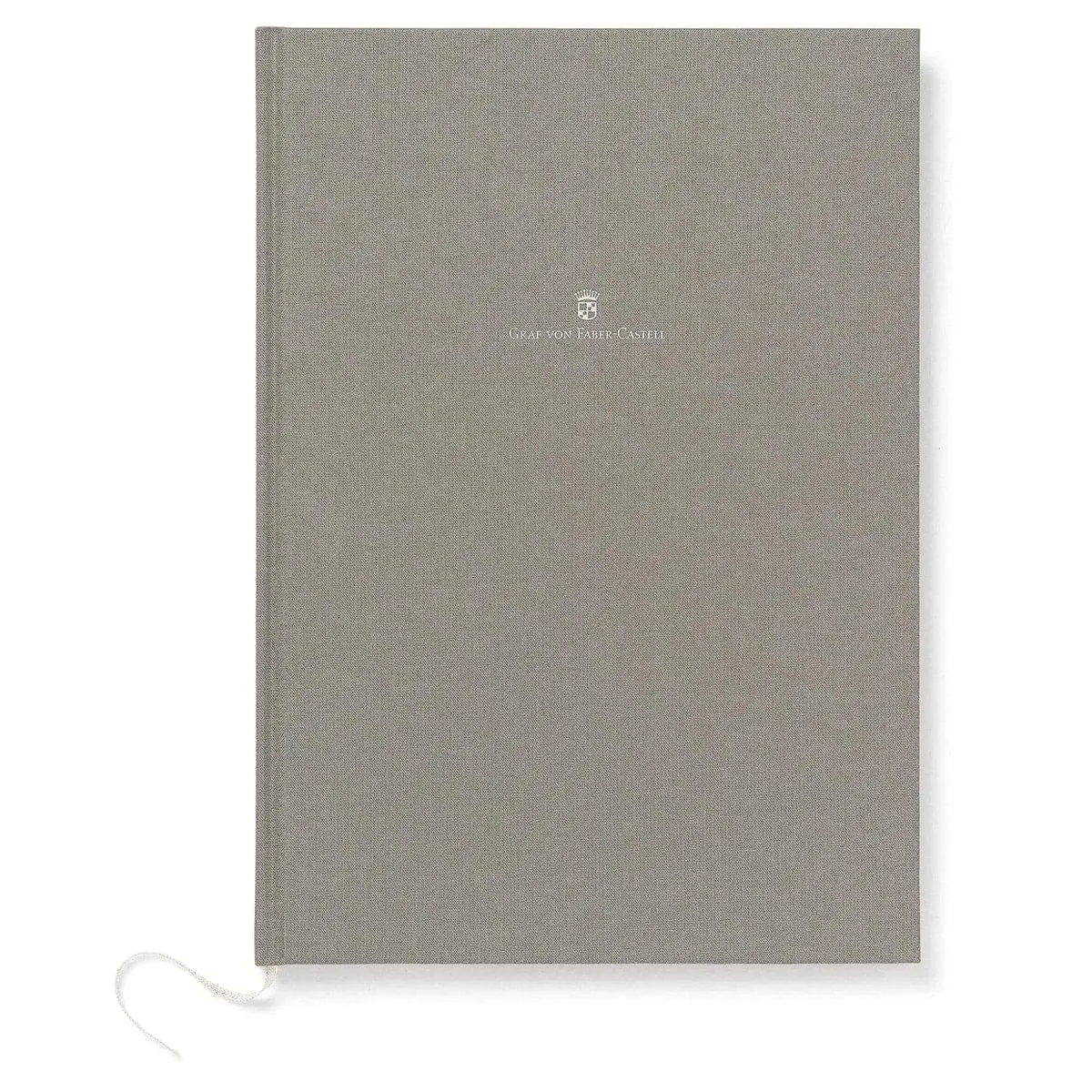 Graf Von Faber-Castell, Notizbuch, A4 Mit Leineneinband, Grau 1