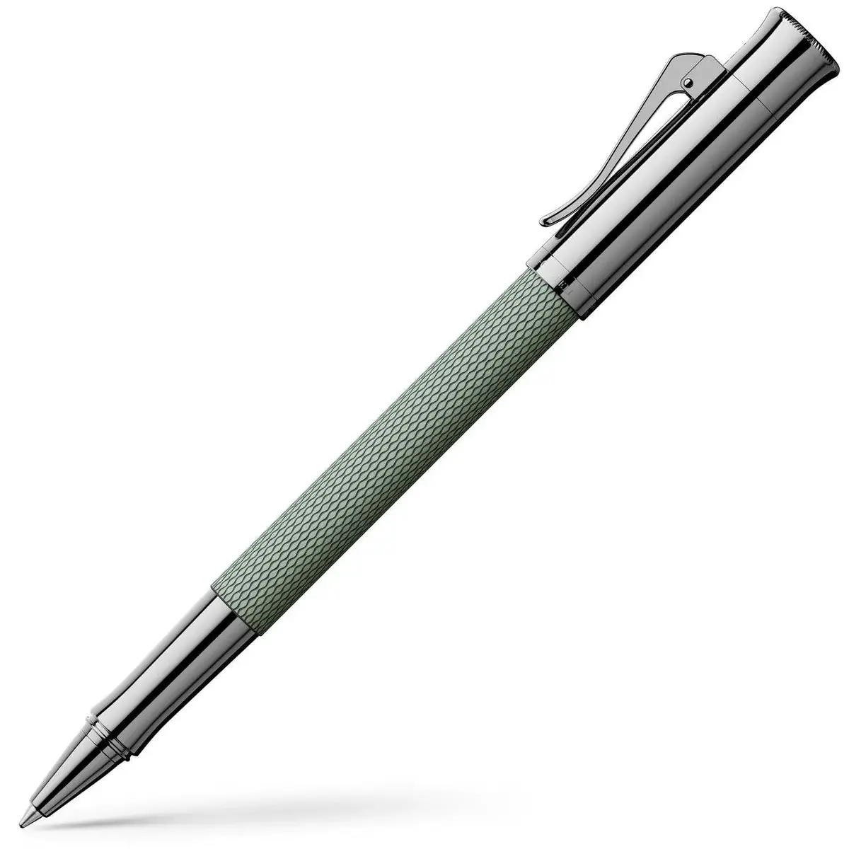 Graf Von Faber-Castell Tintenroller Guilloche Ruthenium, Sage Green 1