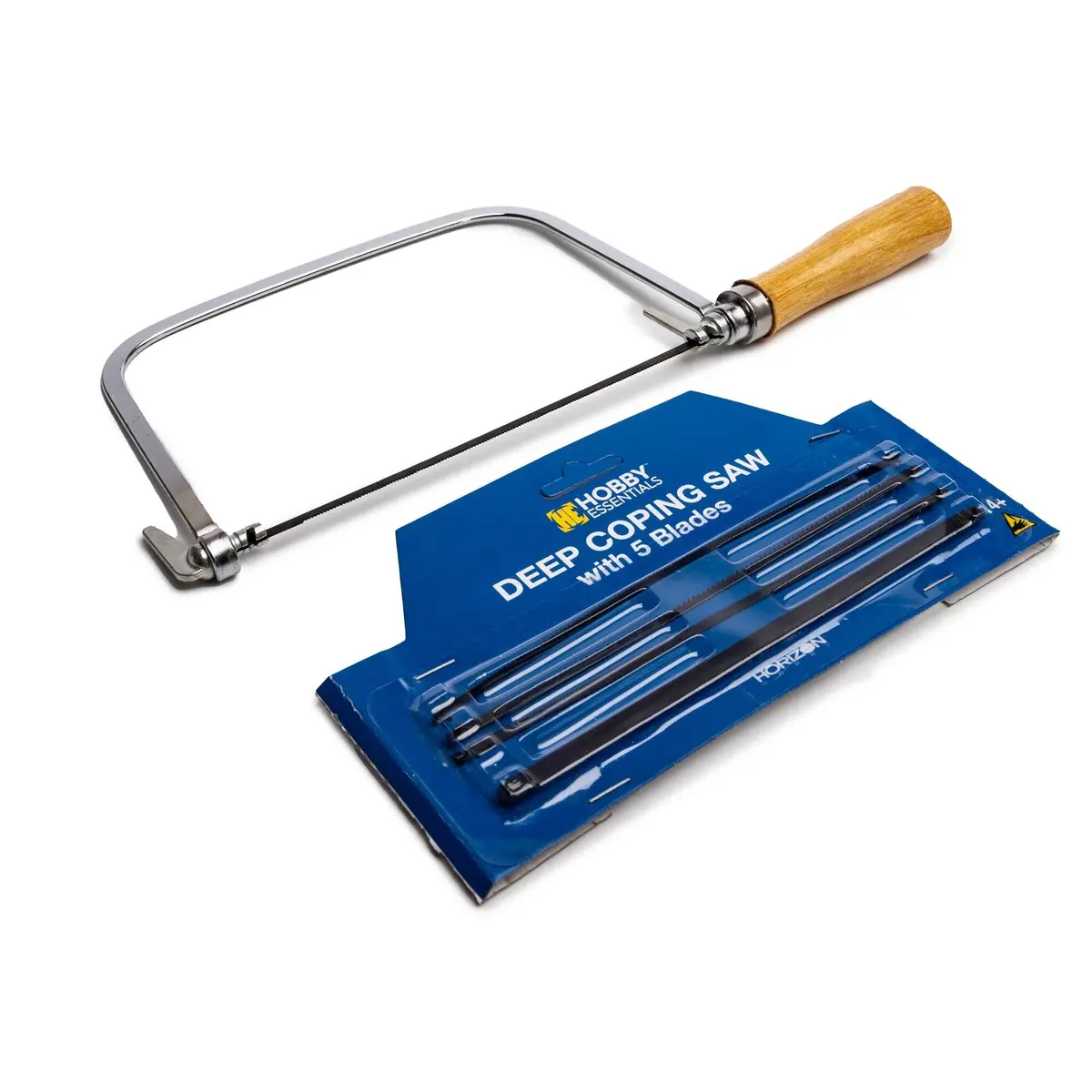 Hobby Essentials Deep Coping Saw W/ 5 Blades 1