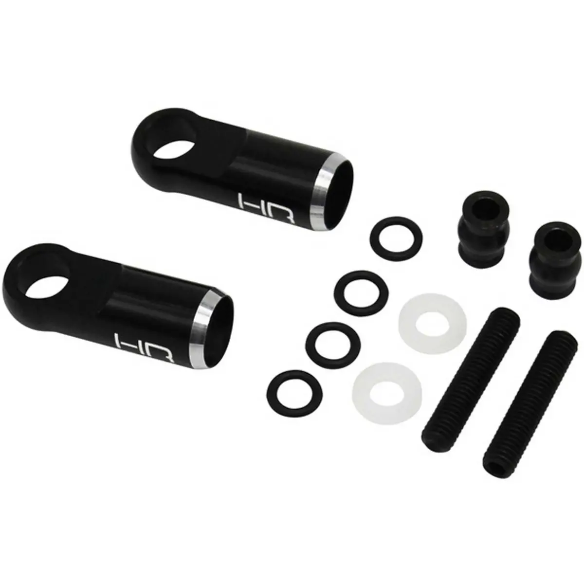 Hot Racing Aluminum Upper Chassis Brace Rod Ends: Arrma 6S 1