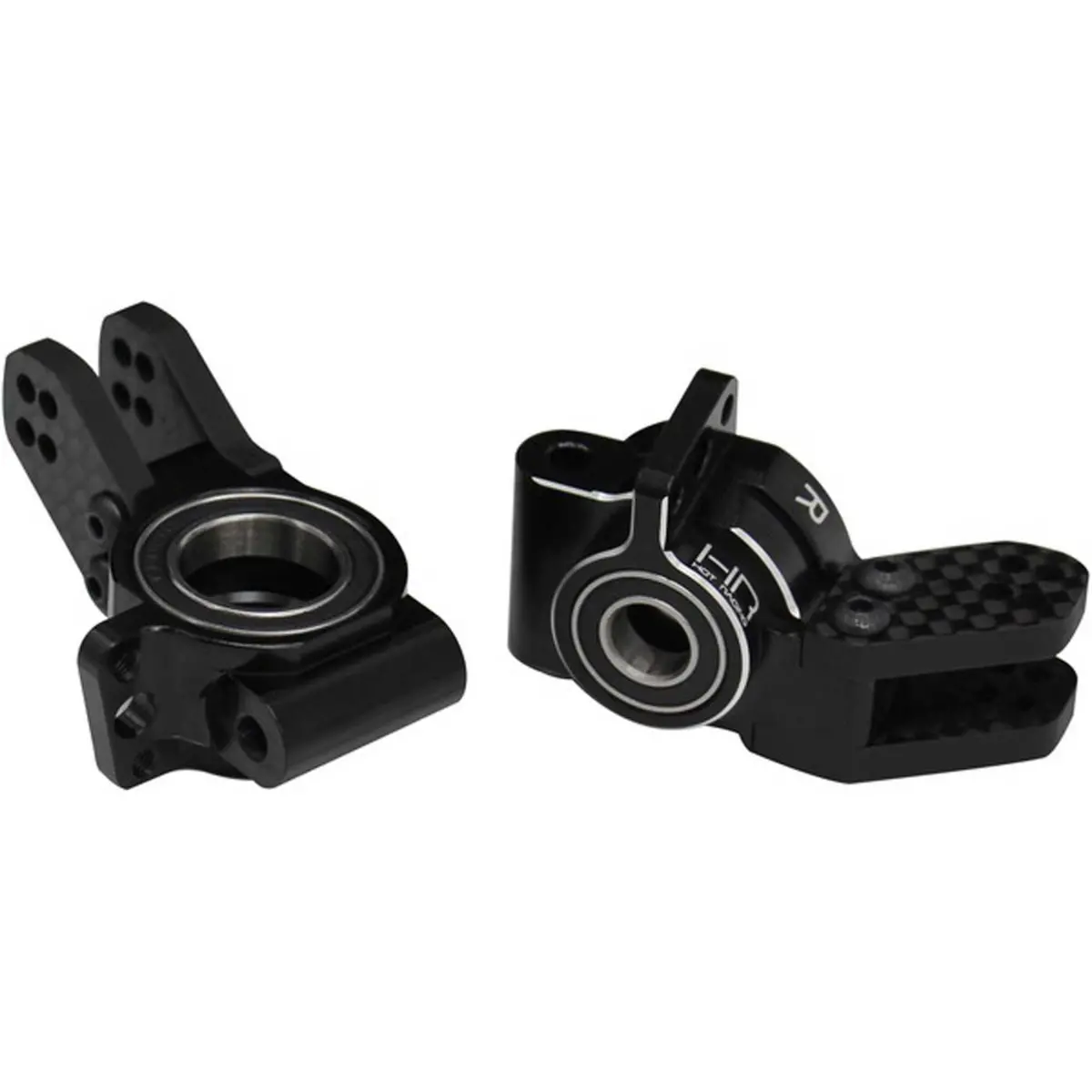 Hot Racing Aluminum Rear Hubs Hd Bearings: Arrma 6S (Black) 1