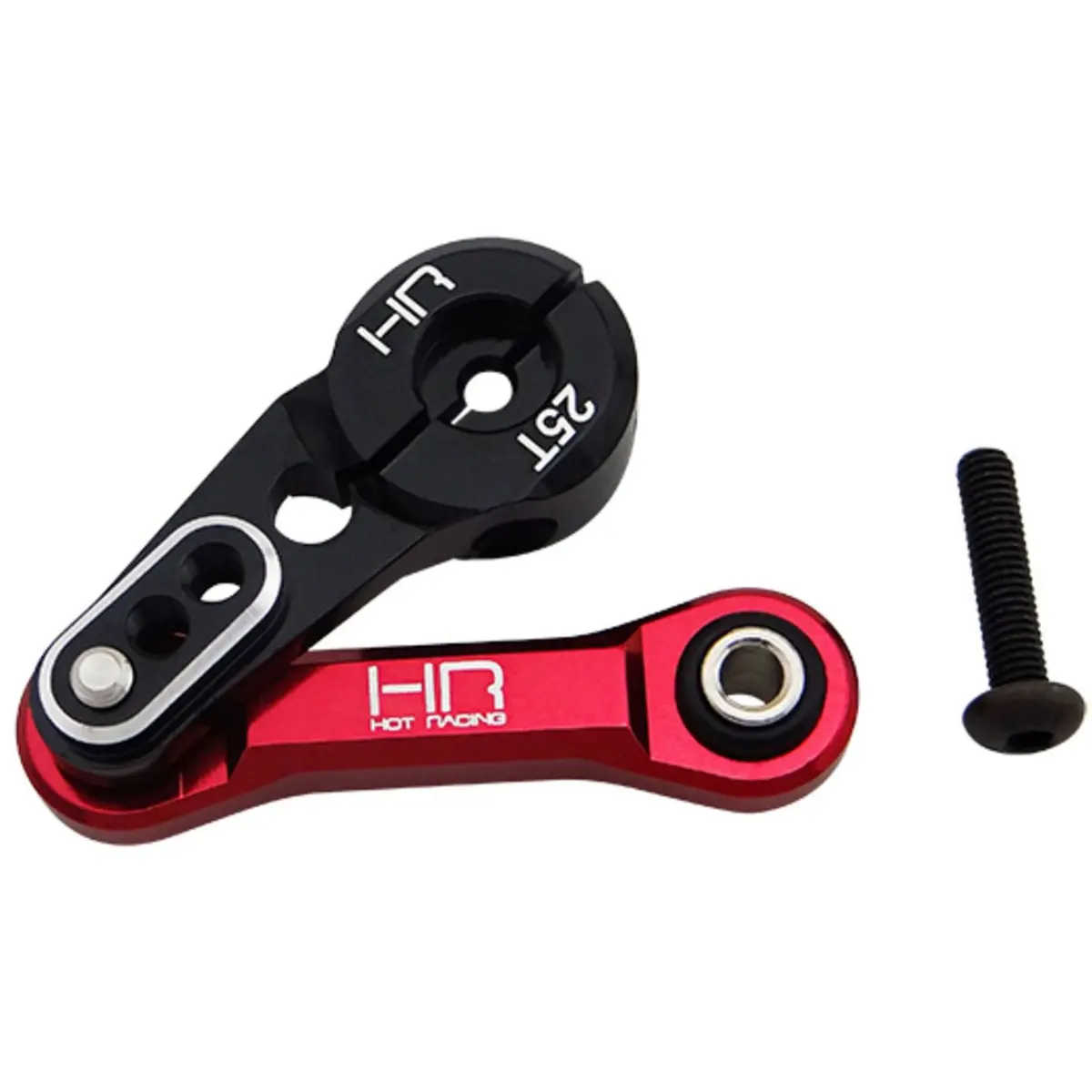 Hot Racing Aluminum Fixed Link Steering W/25T Servo Arm: Arrma 6S 1