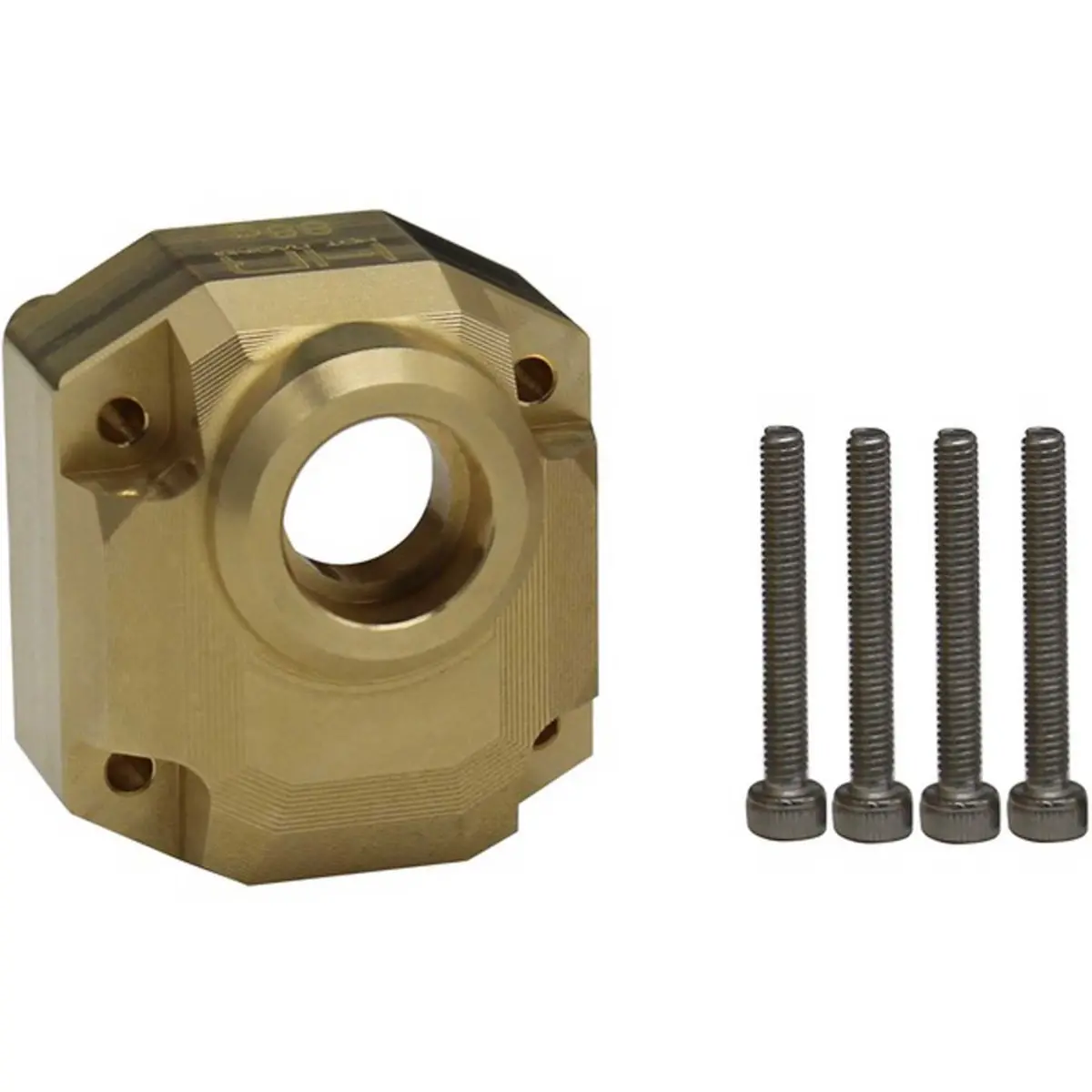 Hot Racing Brass Currie F9 Portal Axle 3Rd Member: Utb 1