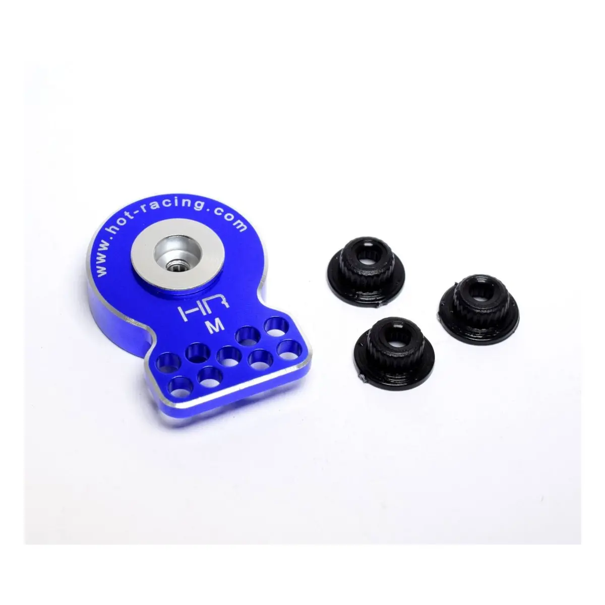Hot Racing Medium Duty Aluminum Servo Saver 23T,24T,25T (Blue) 1