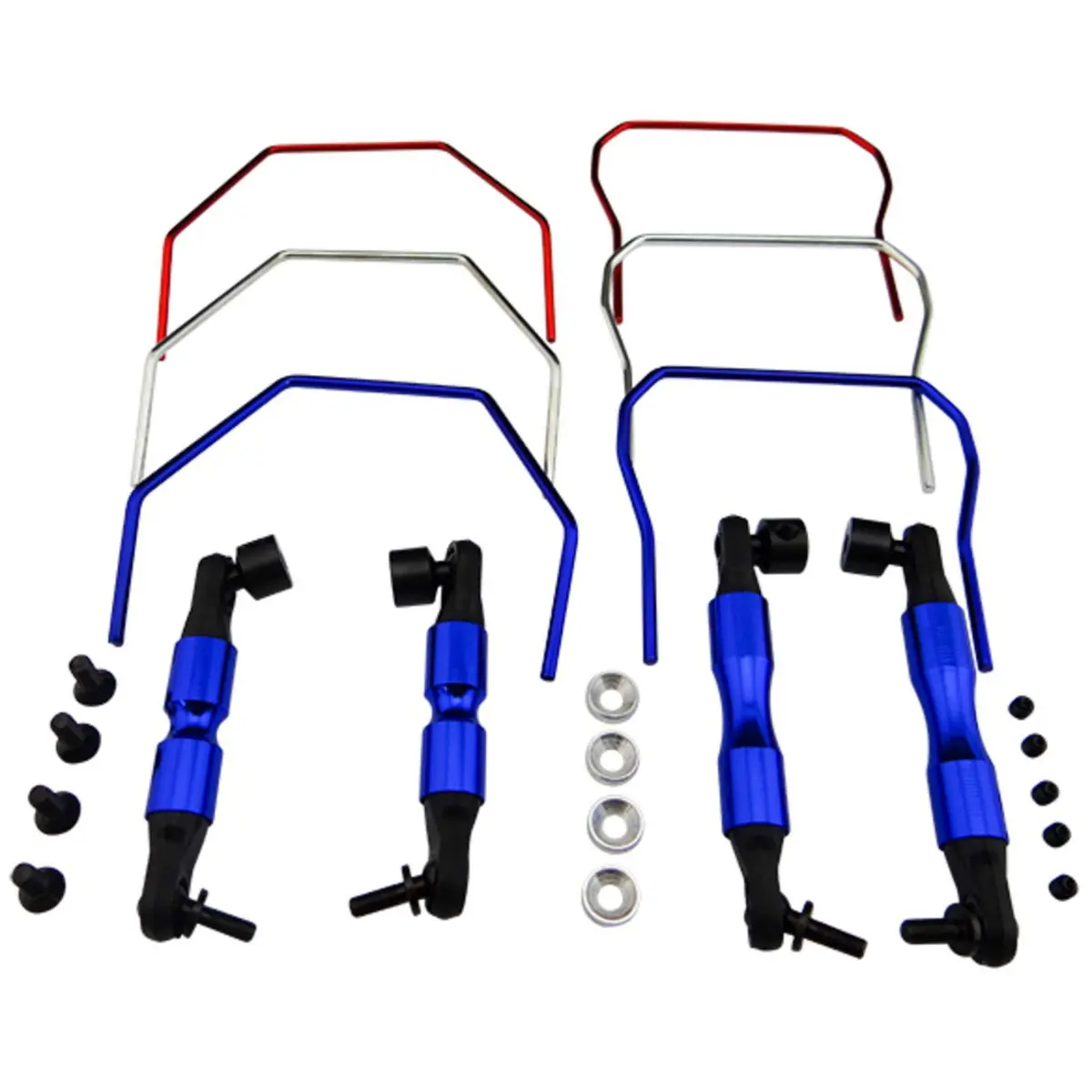 Hot Racing Front & Rear Sway Bar: Tra Slash/Rally 4X4 1
