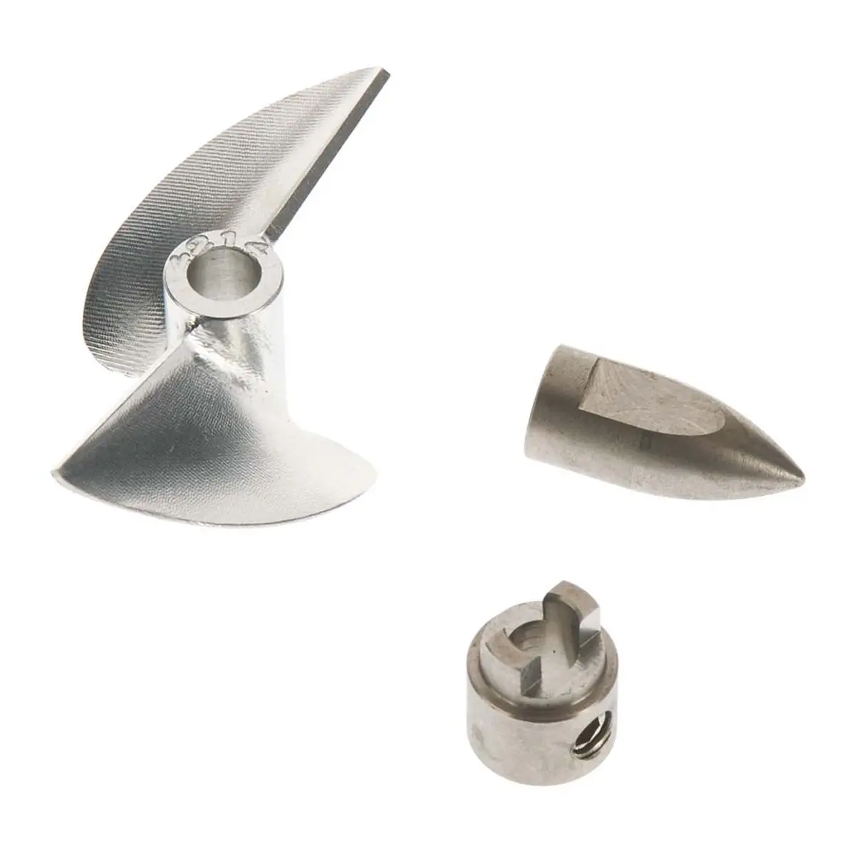 Hot Racing Aluminum Prop Set W/Bullet Nut & Drivedog: M41/Spartan 1