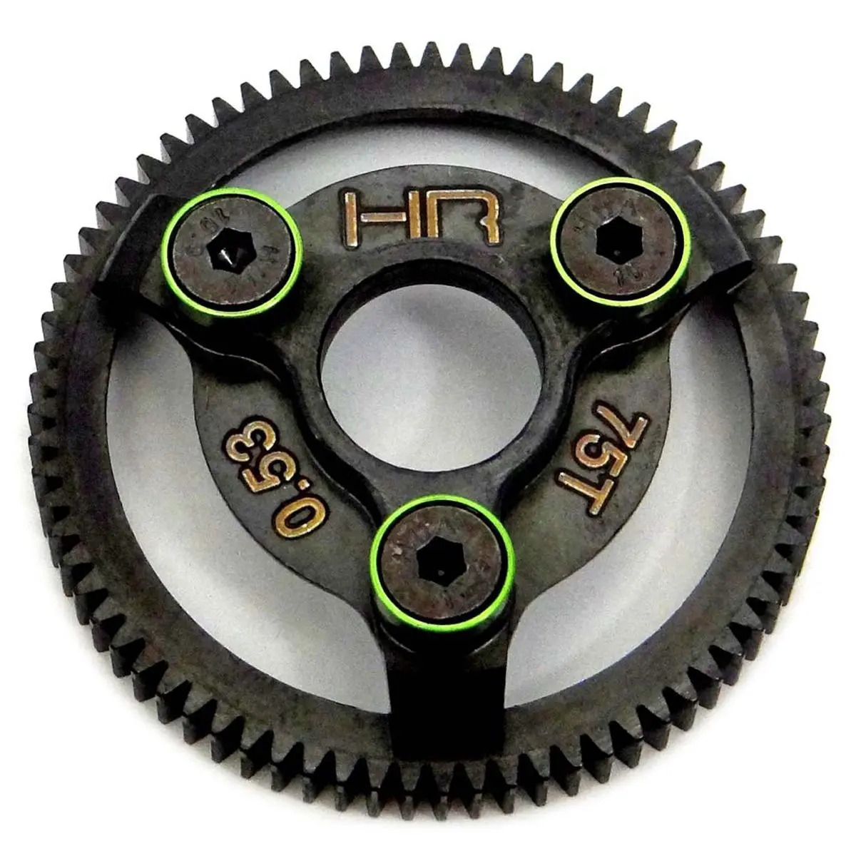 Hot Racing Hardened Steel Spur Gear: Tra 48P (75T) 1