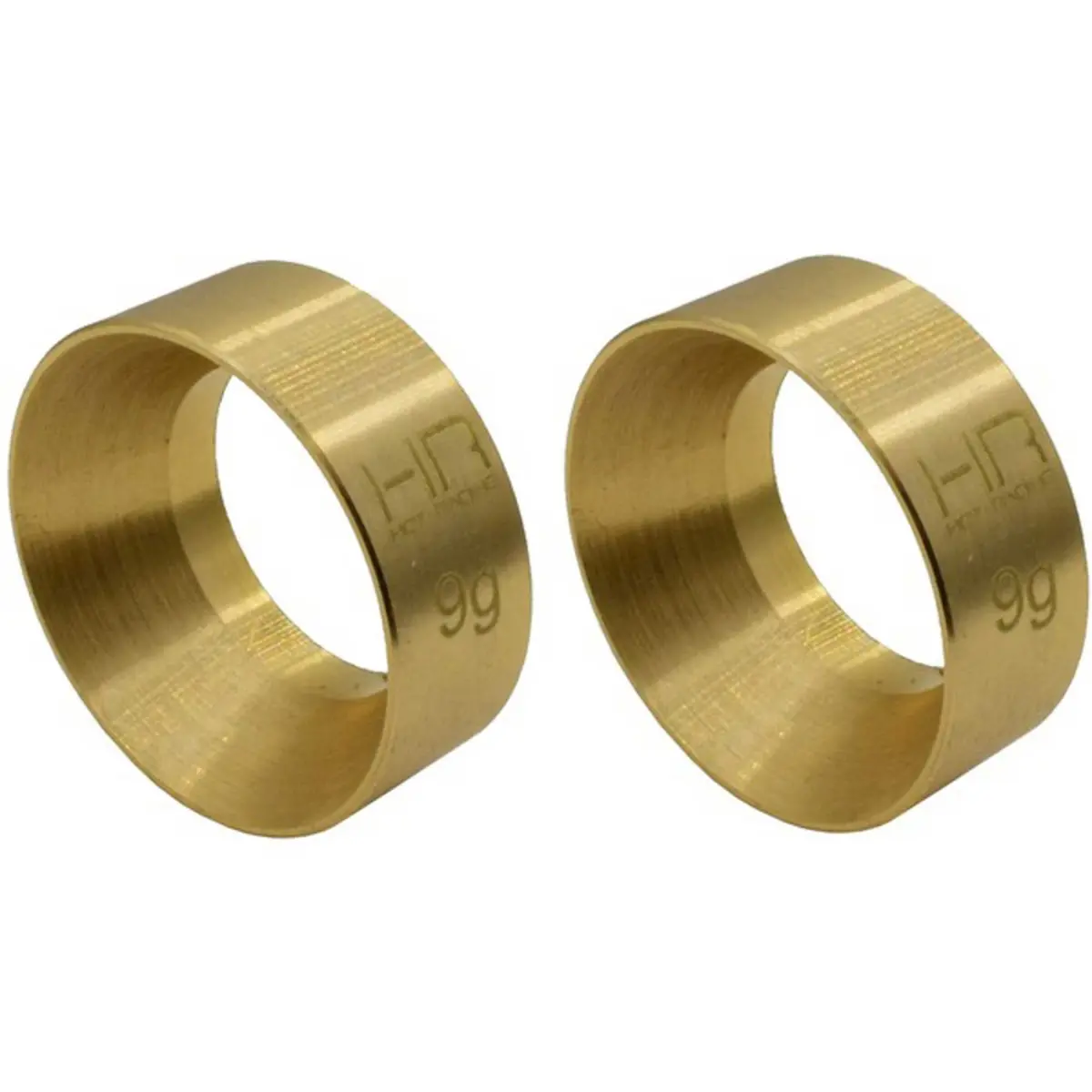 Hot Racing Brass Wheel Weights: Scx24 (9G) 1