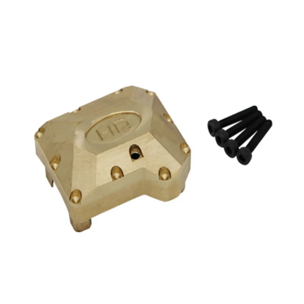Hot Racing Brass Heavy Metal Axle Diff Cover: Trx-4 (70G) 1