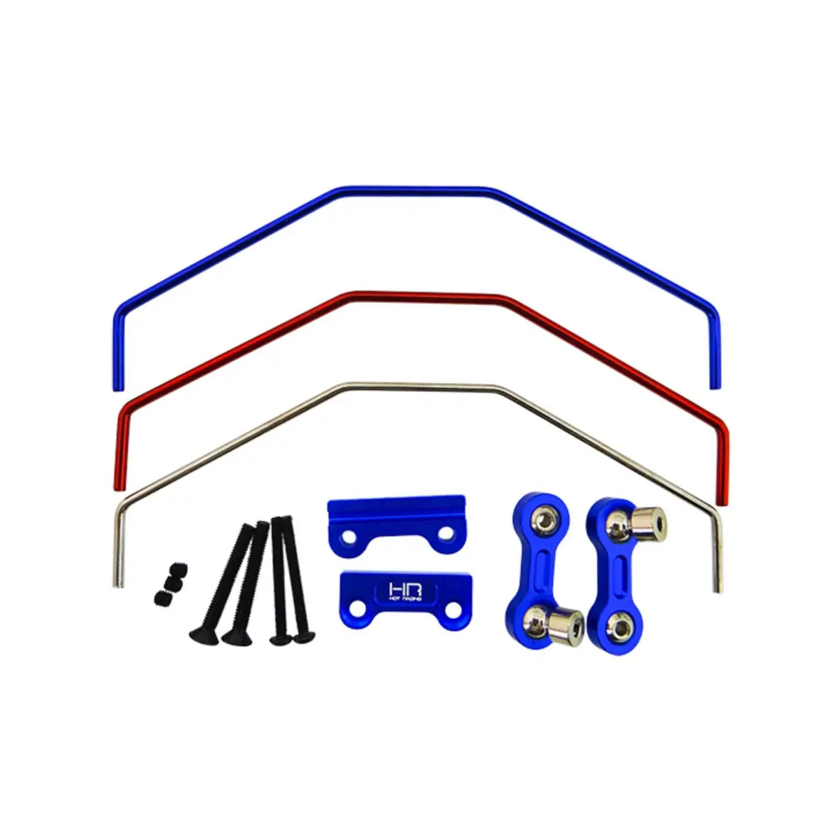 Hot Racing Aluminum Sway Bar Front/Rear: X-Maxx 1