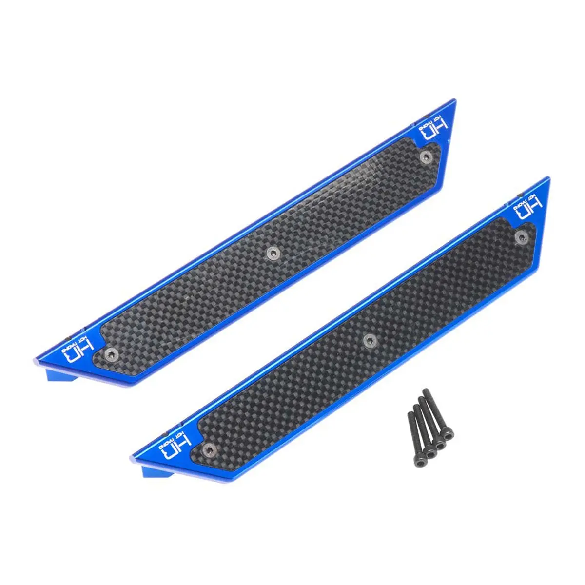 Hot Racing Aluminum And Carbon Fibre Side Step Running Boards: X Maxx 1