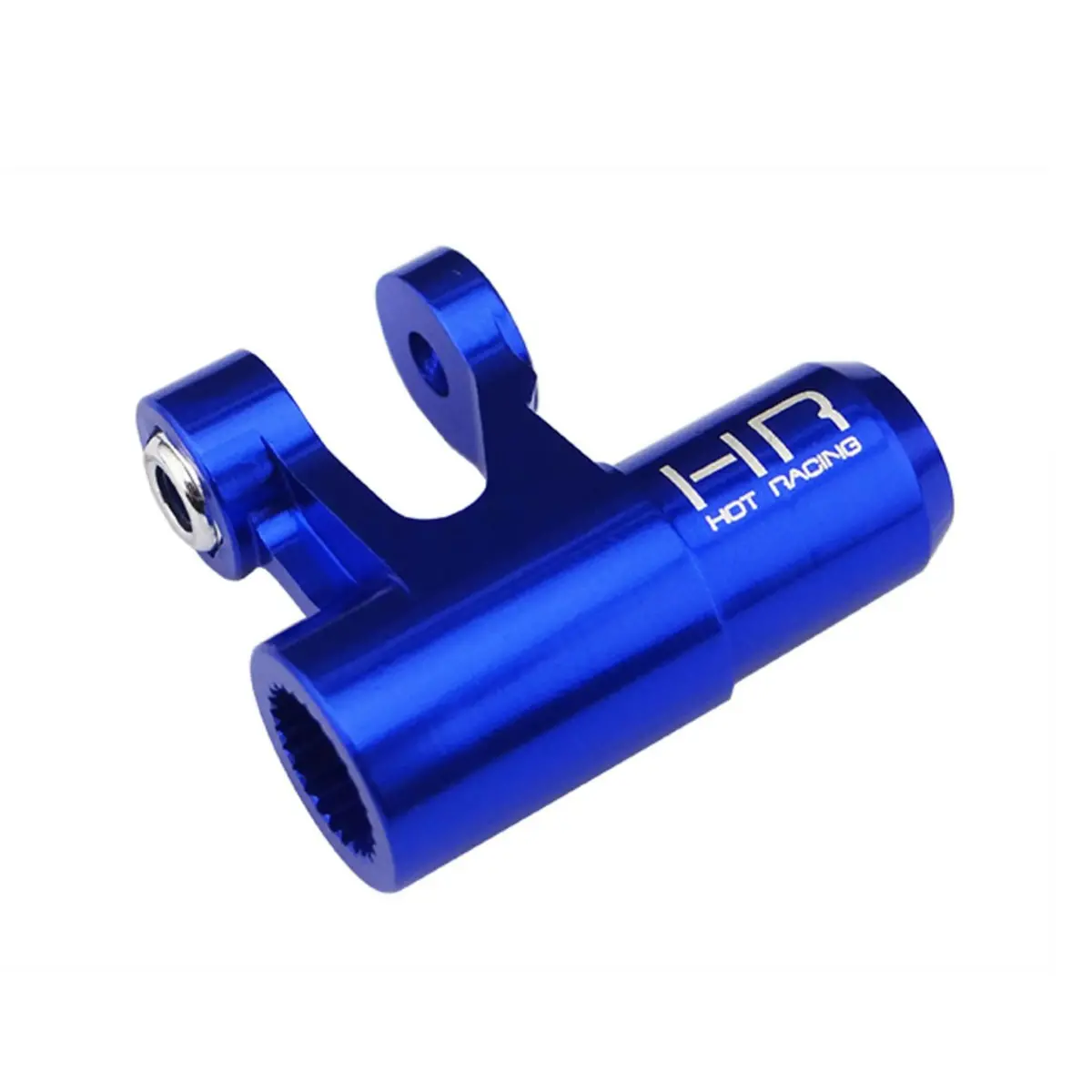 Hot Racing Aluminum Steering Servo Horn: X-Maxx (Blue) 1