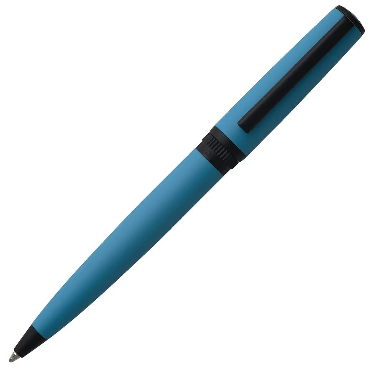 Hugo Boss, Kugelschreiber Gear, Hellblau 1