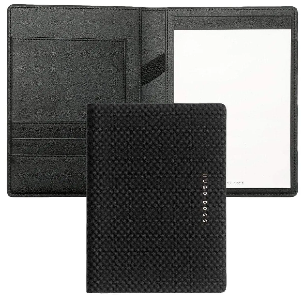 Hugo Boss, Schreibmappe A5 Essential, Schwarz 1