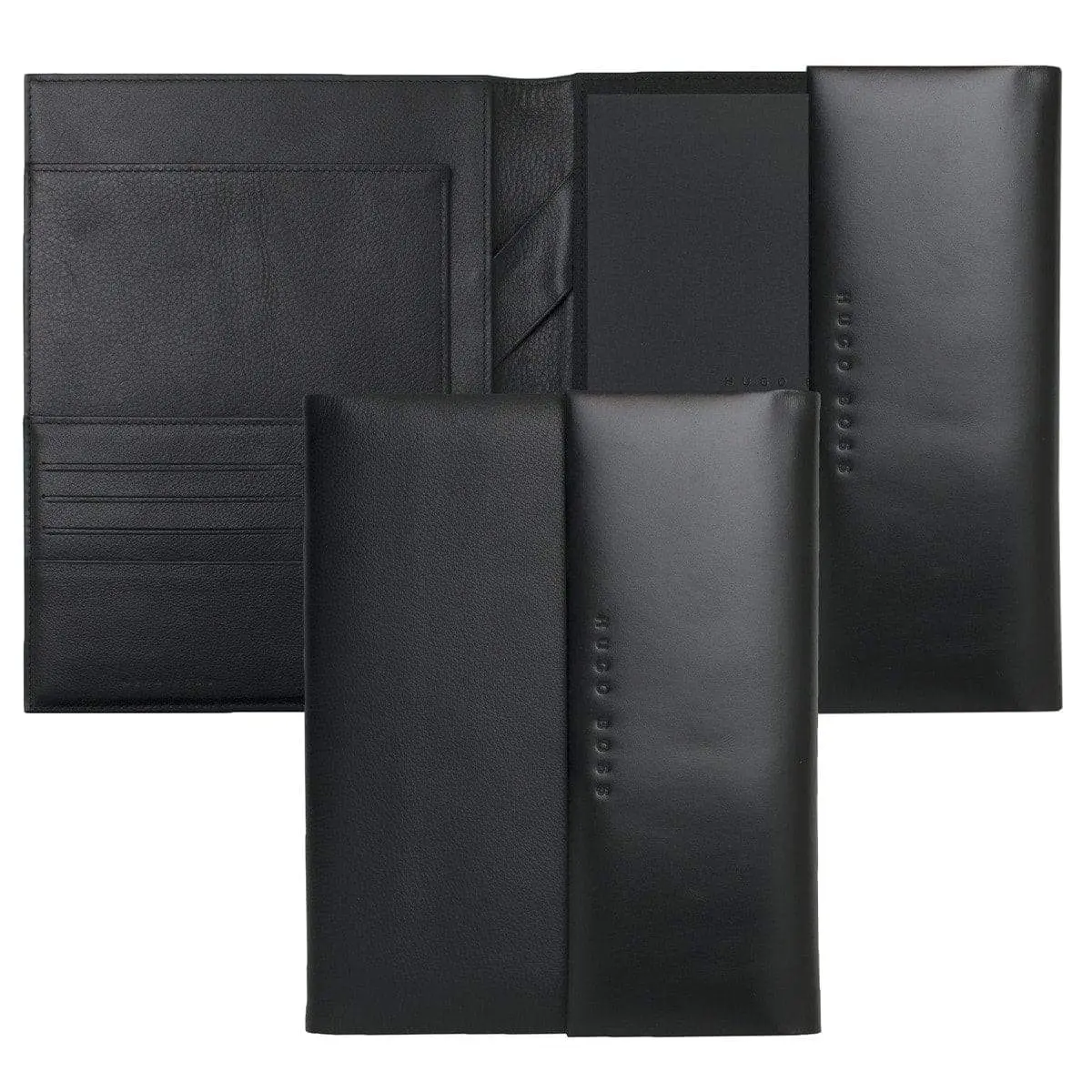 Hugo Boss, Konferenzmappe Caption, A5, Schwarz 1