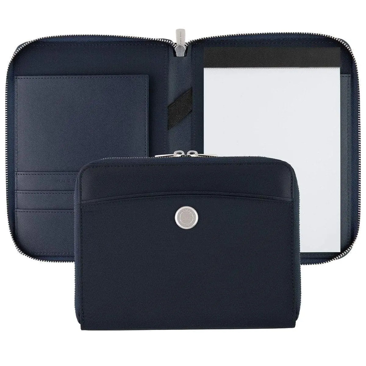 Hugo Boss, Konferenzmappe Contour, A5, Dunkelblau 1