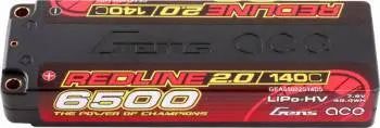 Gens Ace Redline 2.0 2S 140C 6500Mah Lipo: 5Mm Bullets 1