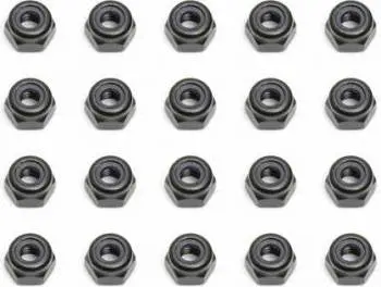 Team Associated Nylon Locknuts: M3 (10) 1