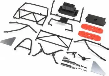 Axial Rear Cage Set: Scx6 Trail Honcho 1