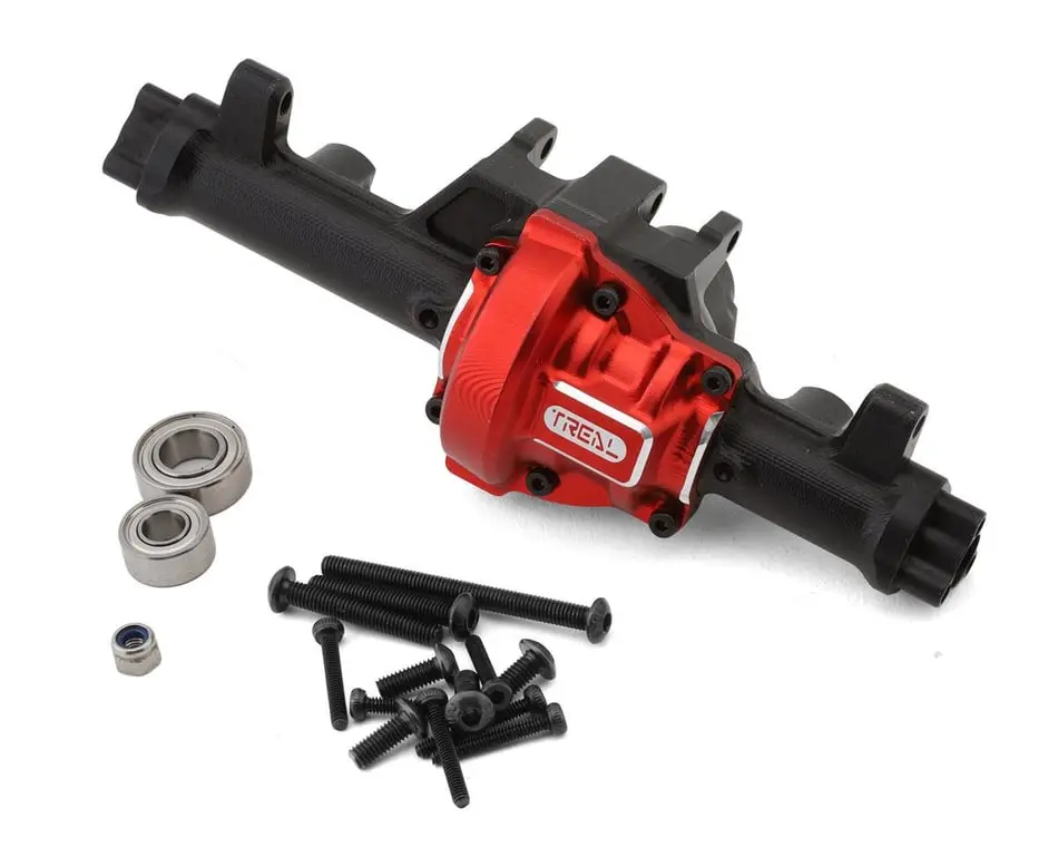 Treal Rear Aluminum Axle Housing: Redcat Gen 9 1