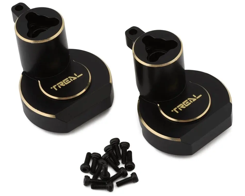 Treal Brass Inner Portal Housing Rear Hubs: Redcat Gen 9 1