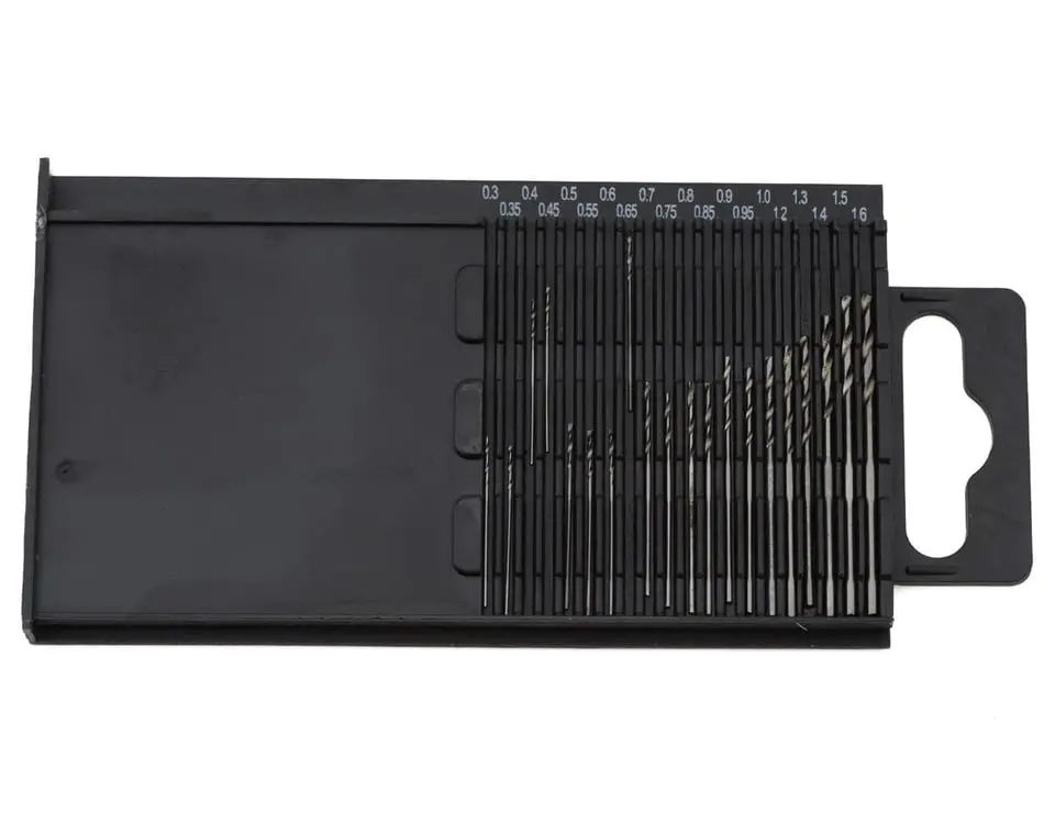 Ecopower Metric Drill Bit Set: 0.3Mm-1.6Mm 1