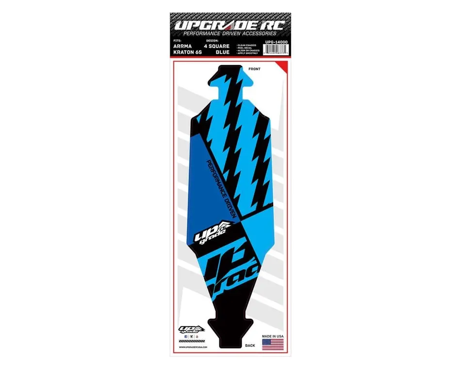 Upgraderc Chassis Protector: Arrma Kraton 6S (4 Square) 1