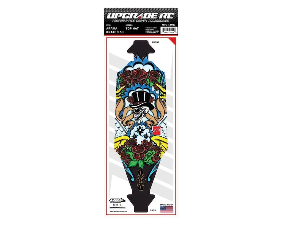 Upgraderc Chassis Protector: Arrma Kraton 6S (Top Hat) 1