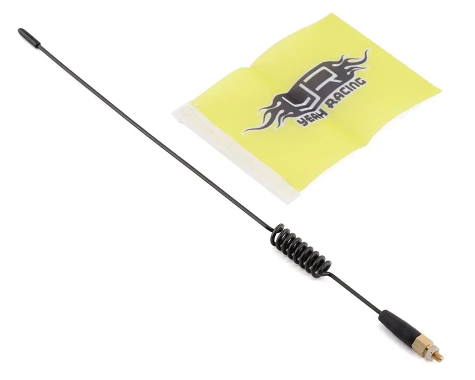 Yeah Racing Metal Antenna W/Flag: Trx-4 1