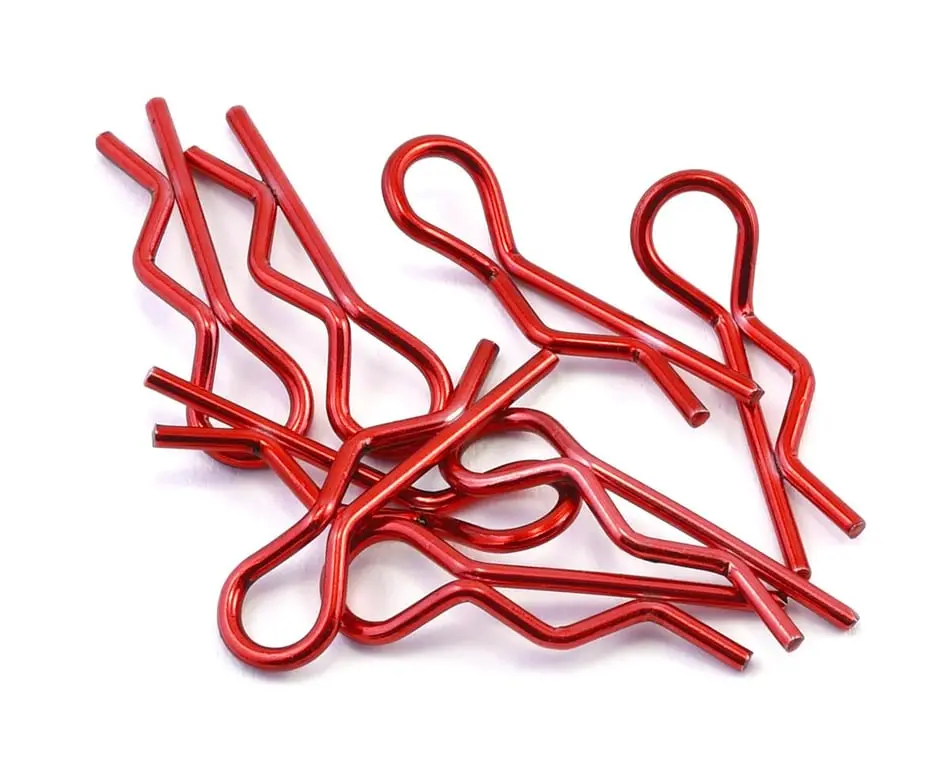 Bittydesign 1/10 Body Clip Set: Red 1