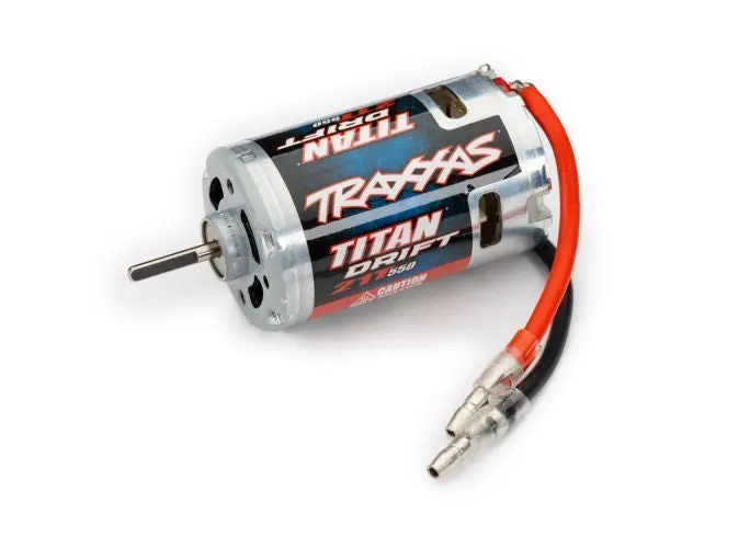 Traxxas Titan 550 Drift Brushed Motor: 21T 1
