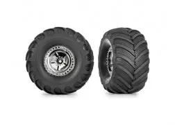 Traxxas Chevron Terra Groove 3.0X1.0” Tires And Wheels: Trx-4Mt 1