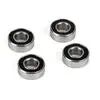 Losi Rubber Sealed Ball Bearings: 5X11x4mm 1