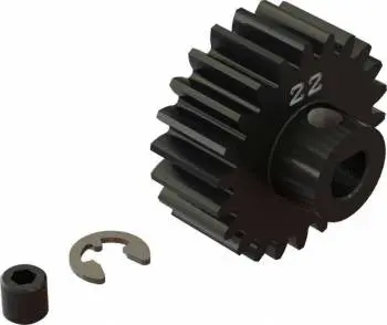 Arrma Steel Pinion Gear: Mod1 (22T) 1