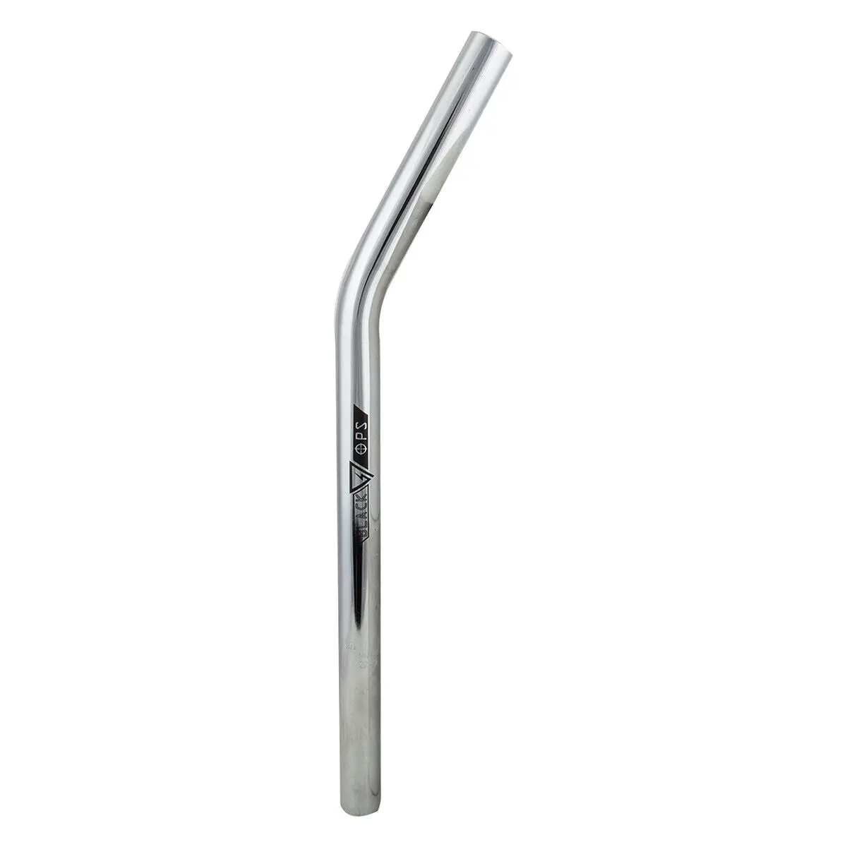 Black Ops Cro-Mo 400Mm Layback Seatpost: W/O Support (Chrome) 1