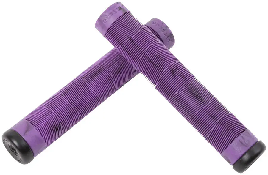 Odyssey Travis Flangless Grips: 165Mm (Black/Purple Swirl) 1