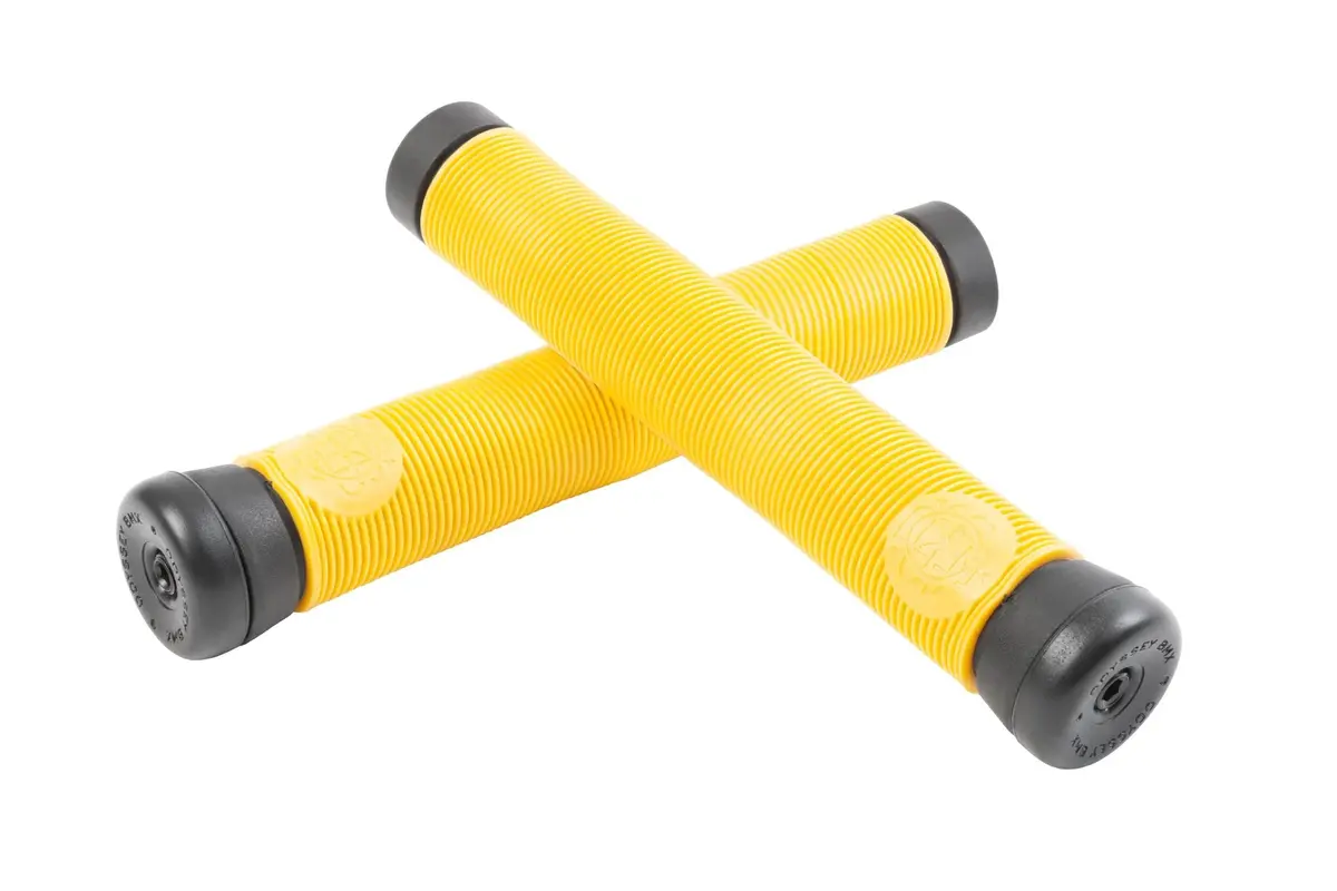 Odyssey Warnin’ Flangless Grips: 165Mm (Mustard Yellow) 1