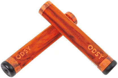 Odyssey Broc Flangless Grips: 165Mm (Orange/Purple Swirl) 1