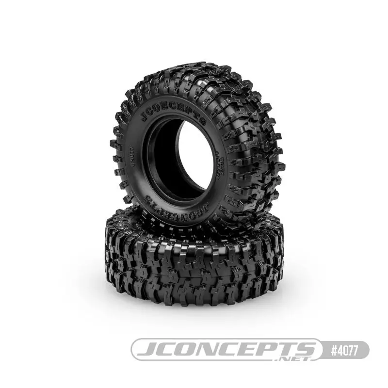 Jconcepts Tusk 1.9” Scale Tires: Super Soft: 4.19” Od (Green Compound) 1