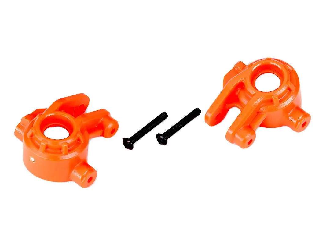 Traxxas Extreme Heavy Duty Steering Blocks: Orange 1