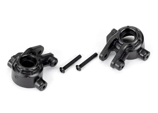 Traxxas Extreme Heavy Duty Steering Blocks: Black 1
