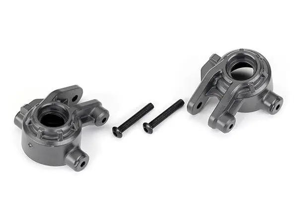 Traxxas Extreme Heavy Duty Steering Blocks: Grey 1