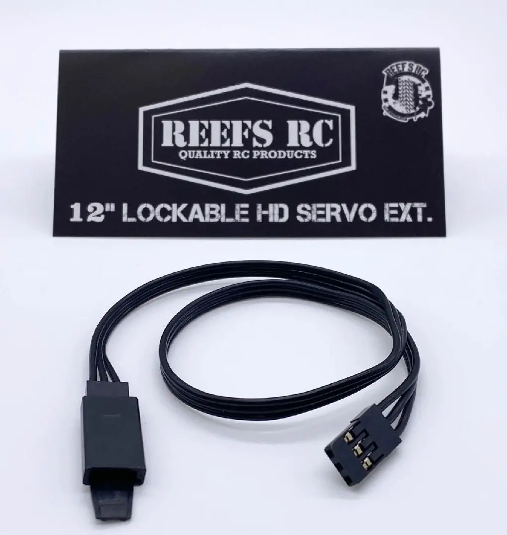 Reefs Rc Lockable Hd Servo Extension: 12” 1