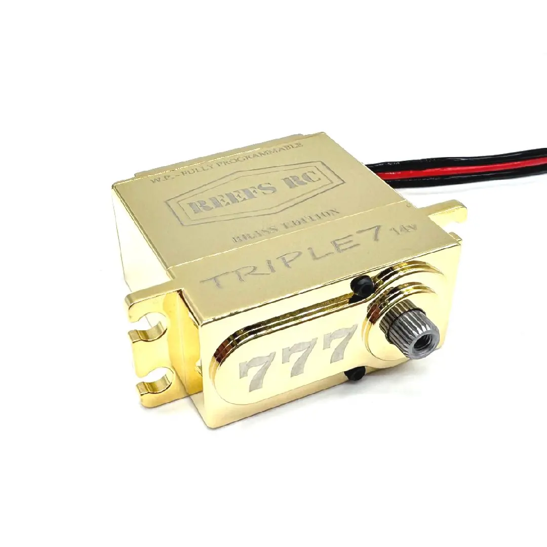 Reefs Rc Triple 7 Brass Edition Direct Power High Torque Brushless Servo 1