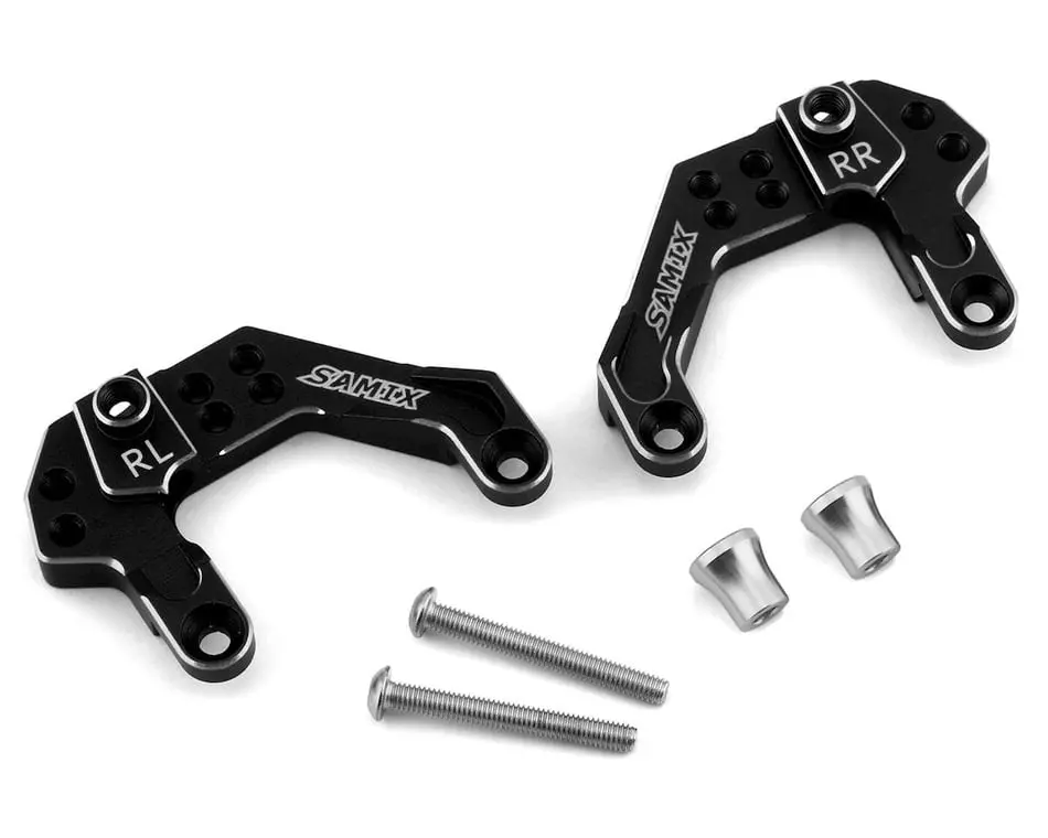 Samix Aluminum Rear Shock Mounts: Element Enduro (Black) 1