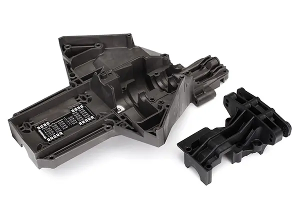 Traxxas Upper And Lower Rear Bulkhead 1