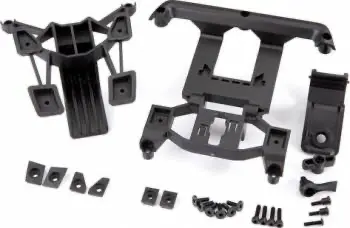 Traxxas Front And Rear Body Mounts W/Hardware: Hoss 4X4 1