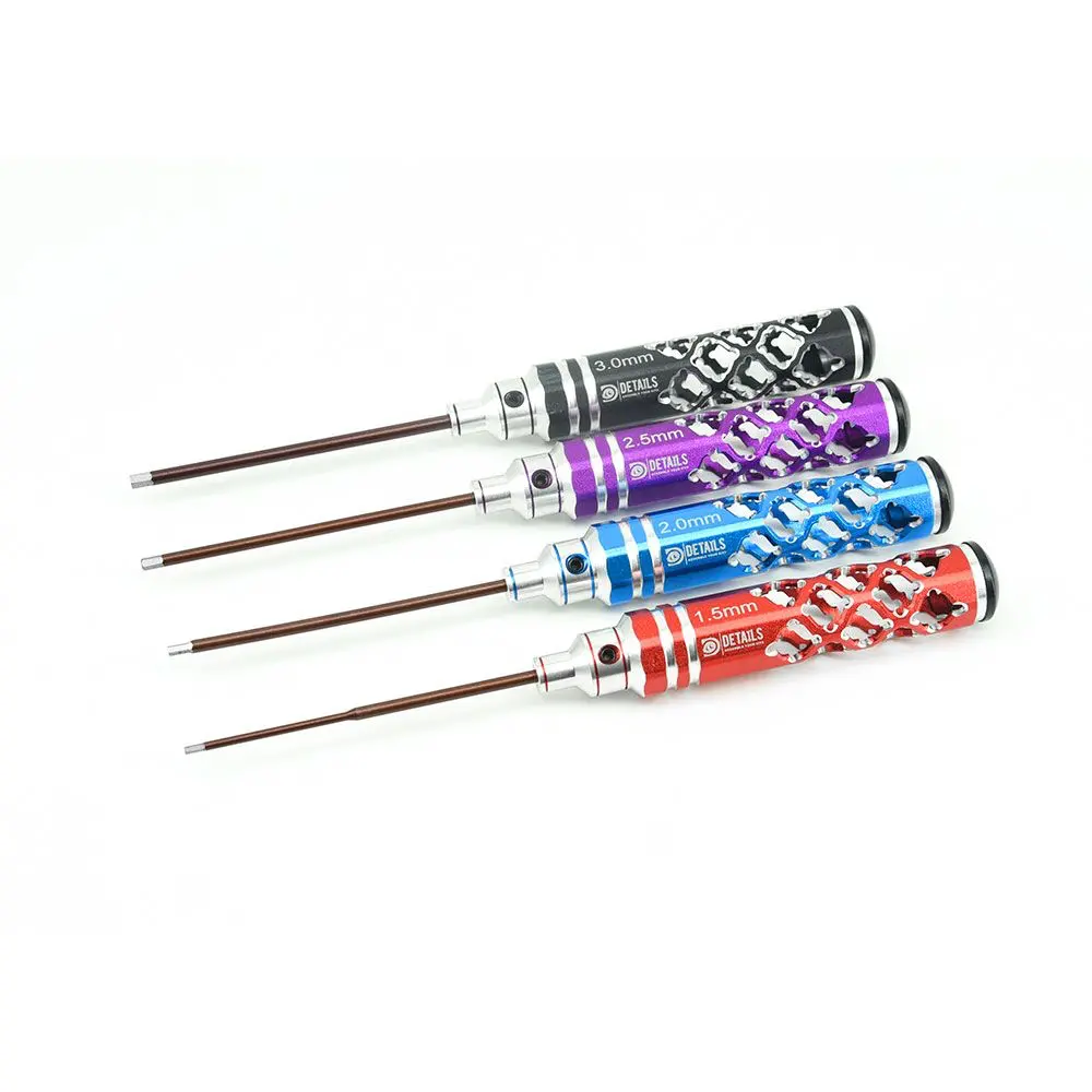 Hobby Details Hurricane Hex Driver Set: 1.5/2.0/2.5/3.0Mm Tips 1