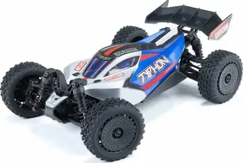 Arrma Typhon Grom 4X4 380 Brushed Buggy Rtr: Blue 1
